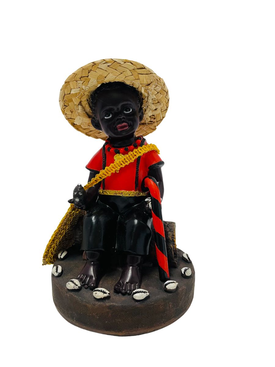 Estatua Niño Elegua Little Boy Elegua Statue